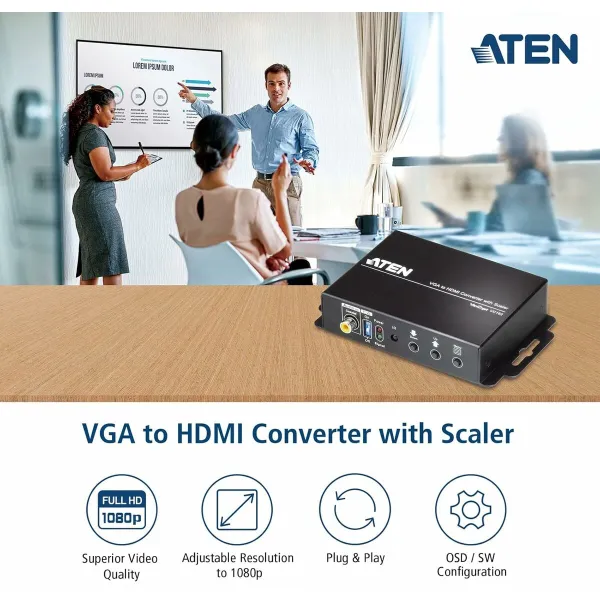 Adapteris Aten VC182-AT-G