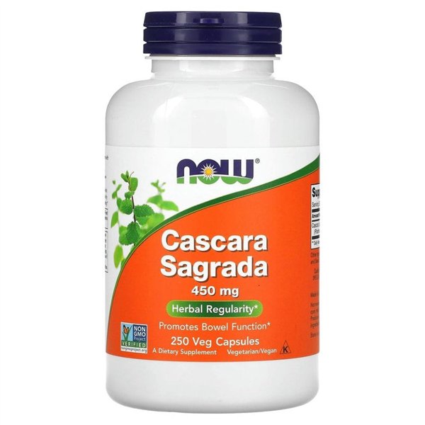 Cascara Sagrada, 450mg - 250 vcaps