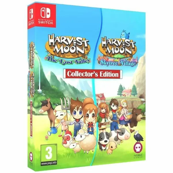 Switch vaizdo žaidimas Just For Games Harvest Moon: The Lost Valley & Skytree Village Collector'S