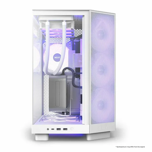 ATX Pus-torņveida Kārba NZXT CC-H61FW-R1 Balts