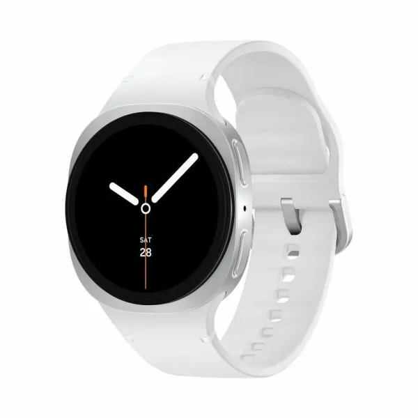 Viedpulkstenis Samsung Watch8 Balts Sudrabains 1,3" 40 mm