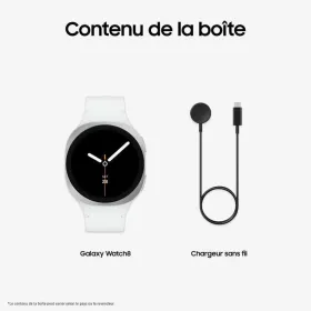 Smartwatch Samsung Watch8 White Silver 1,3" 40 mm