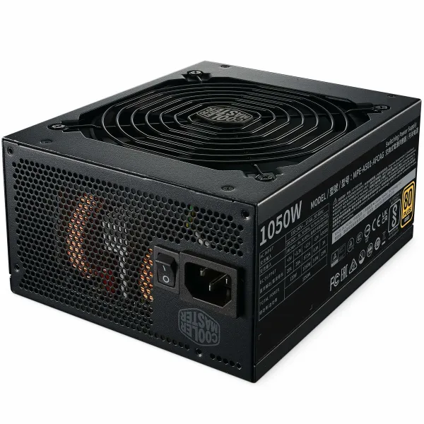 Источник питания Cooler Master MWE Gold ATX 1 050 Bт