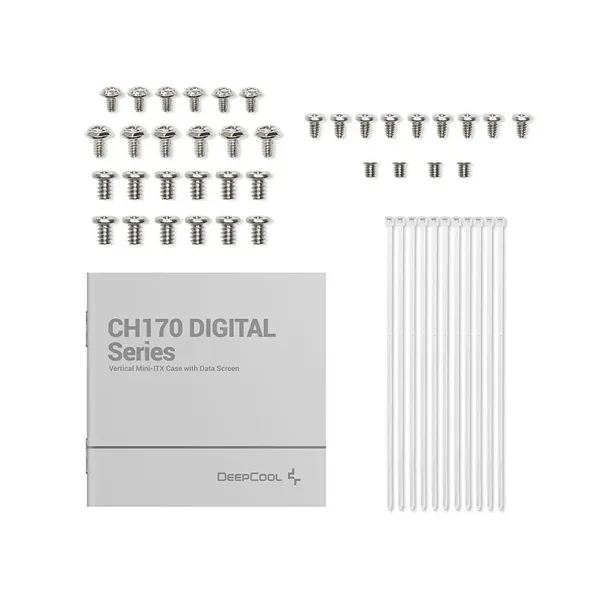 ATX Semi-tower Box DEEPCOOL R-CH170-WHNPI0D-G-1 White