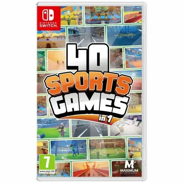 Switch vaizdo žaidimas Just For Games 40 Sports Games in 1