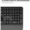 Klaviatuur Mobility Lab Azerty Prantsuse Must