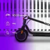 Elektriskais Motorolleris EZWAY Melns 450 W 25 km/h