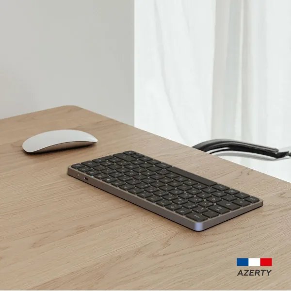 Klaviatūra Mobility Lab KP430W Mini Pelēks