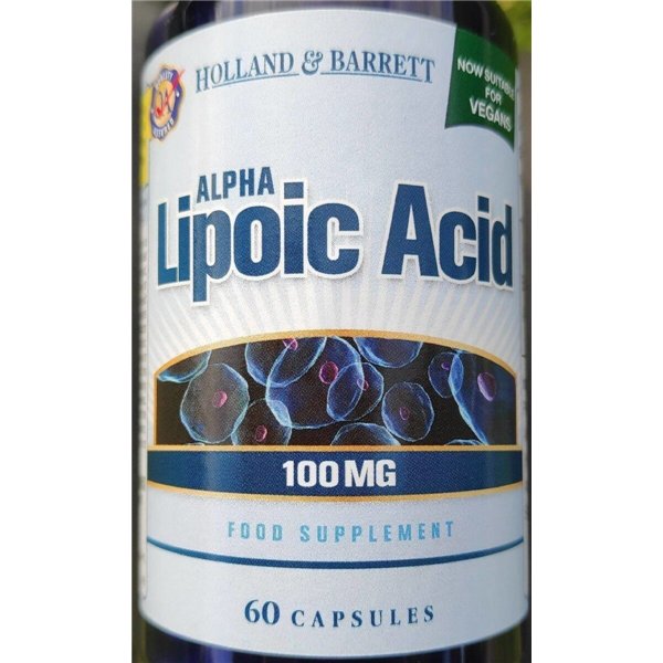 Alfalipoiinihappo, 100 mg - 60 kaps. | Osta verkosta — Megaluks