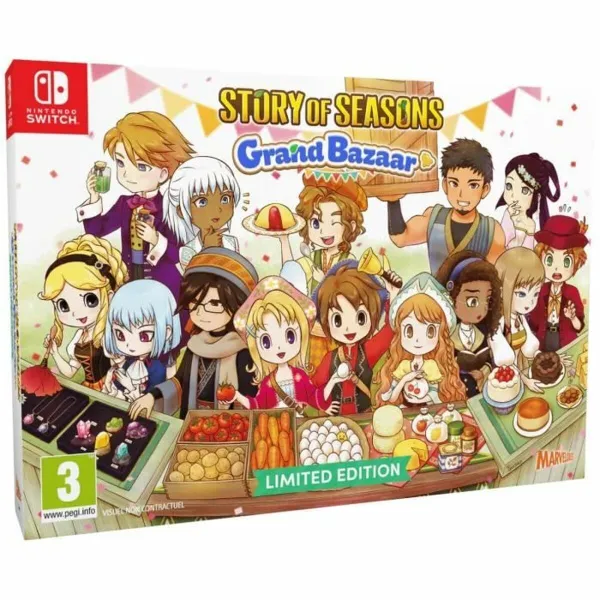 Switch vaizdo žaidimas Just For Games Story of Seasons Grand Bazaar : Limited Edition