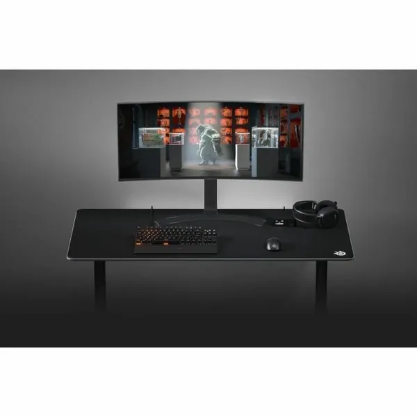 Žaidimų pelės kilimėlis SteelSeries Steelseries QcK 3XL Juoda 122 x 59 cm