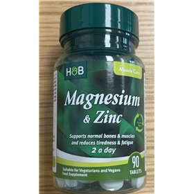 Magnijs ar cinku - 90 tabletes