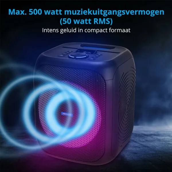 Kaasaskantavad Bluetooth Kõlarid Medion Must 50 W