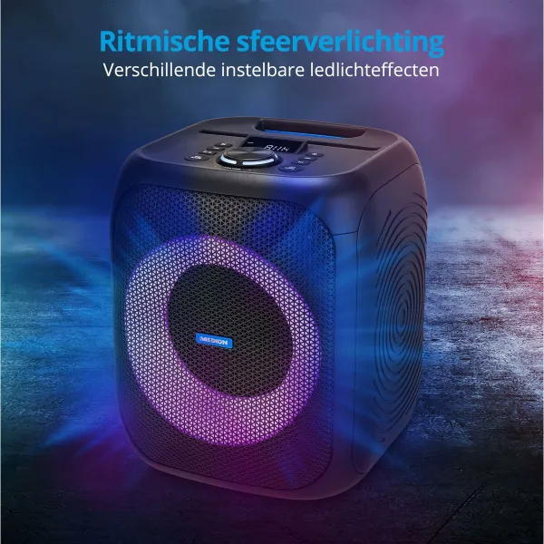 Kaasaskantavad Bluetooth Kõlarid Medion Must 50 W