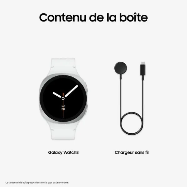 Smartwatch Samsung Galaxy Watch8 Silver 1,34" 40 mm Ø 40 mm