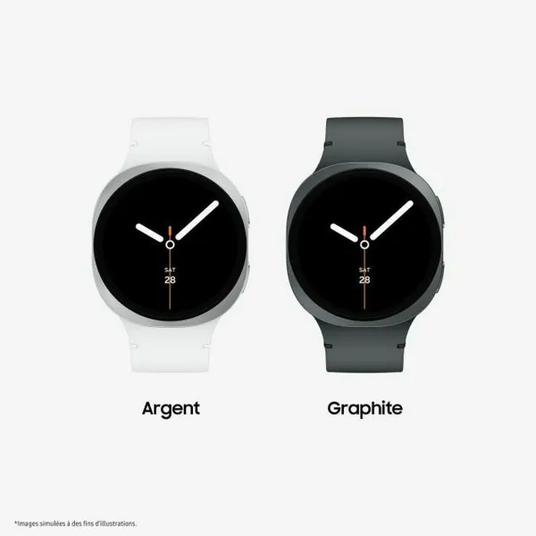 Smartwatch Samsung Galaxy Watch8 Silver 1,34" 40 mm Ø 40 mm