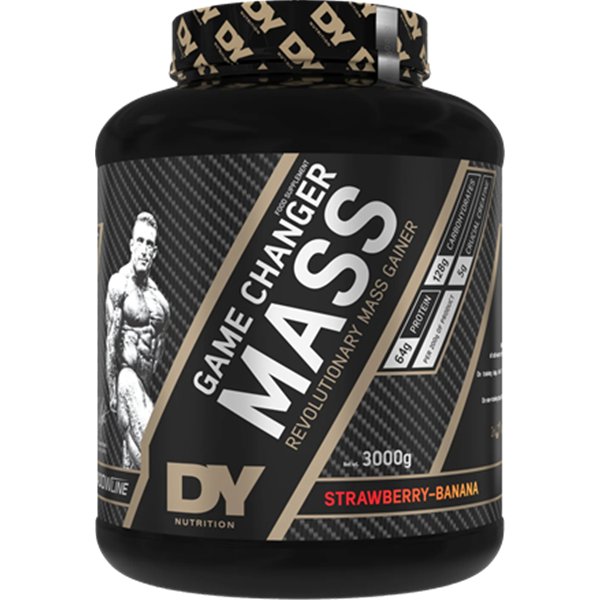 Game Changer Mass, zemeņu-banānu - 3000g | Pirkt tiešsaistē — Megaluks