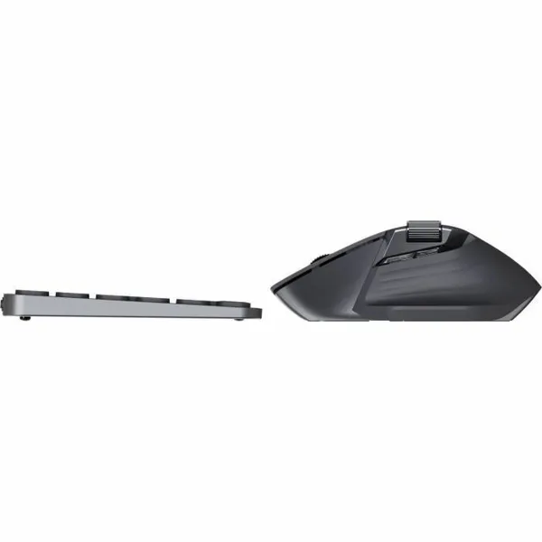 Klaviatūra un Pele Rapoo 9760M Pelēks AZERTY