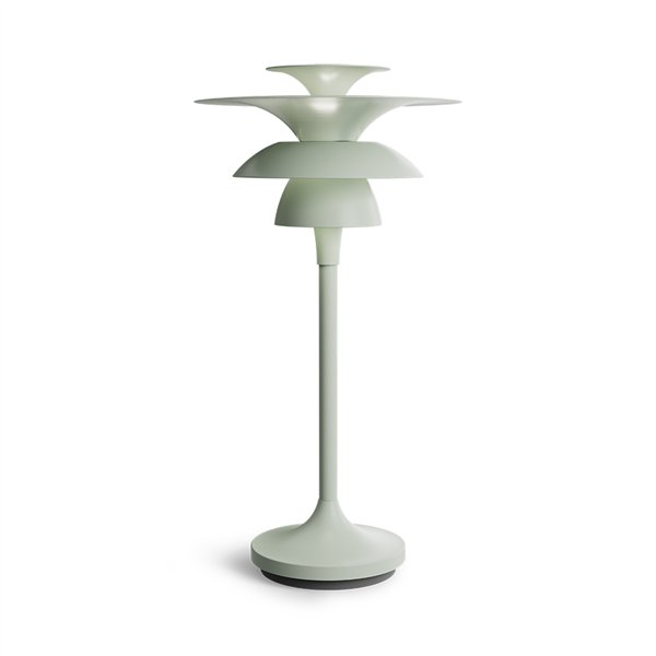 Table lamp Picasso height 34,8cm soft sage