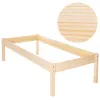 Puidust voodi Springos BD004 200x90 cm