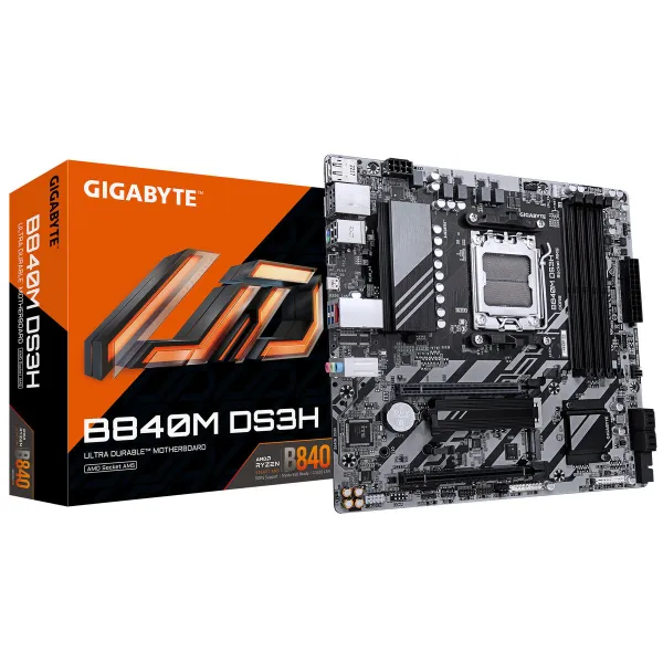 Emolevy Gigabyte B840M DS3H AMD AM5