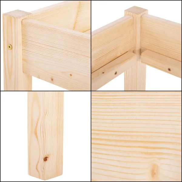 Puinen sänky Springos BD004 200x90 cm