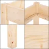 Koka gulta Springos BD004 200x90 cm