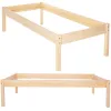 Medinė lova Springos BD004 200x90 cm