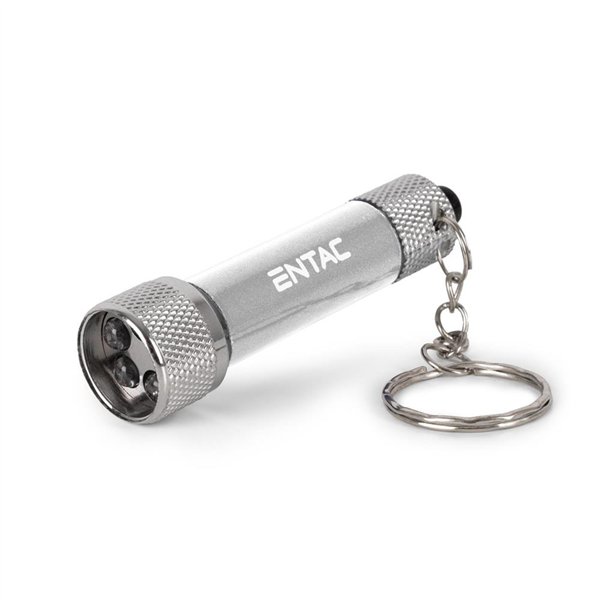 Entac Flashlight 5LED Keychain Silver