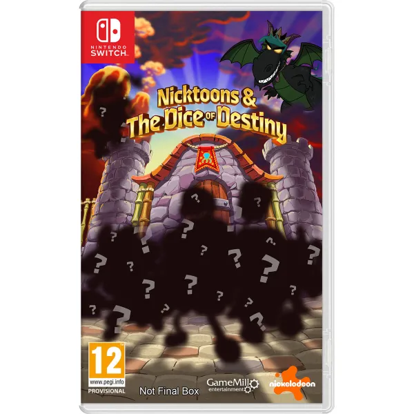 Switch vaizdo žaidimas Just For Games Nicktoons & the Dice of Destiny