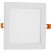 Avide LED Ceiling Lamp Recessed Panel Square ALU 12W CW 6400K