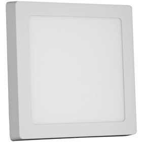 Avide LED Ceiling Lamp Surface Mounted Square ALU 18W WW 3000K