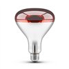 Avide Infra Bulb E27 100W Red