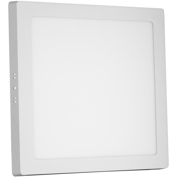 Avide LED Ceiling Lamp Surface Mounted Square ALU 24W WW 3000K