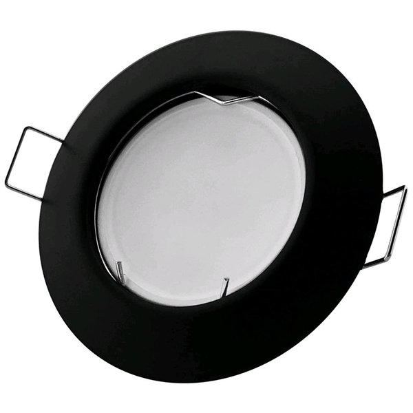 Avide GU10 Frame Cone Black