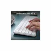 Klaviatūra ir pelė Logitech Balta Prancūzų Azerty Prancūzų