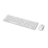 Klaviatūra ir pelė Logitech Balta Prancūzų Azerty Prancūzų