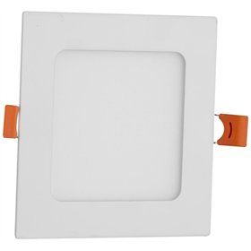 Avide LED Ceiling Lamp Recessed Panel Square ALU 6W NW 4000K