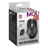 Optical Wireless Mouse Defender DEFENDER PRIME MB-053 RF SILENT Black