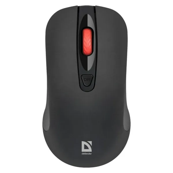 Optical Wireless Mouse Defender NEXUS MS-195 RF Black 1600 dpi