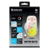 Spēļu Pele Defender GM-056 ASTRO ELITE Balts 3200 DPI