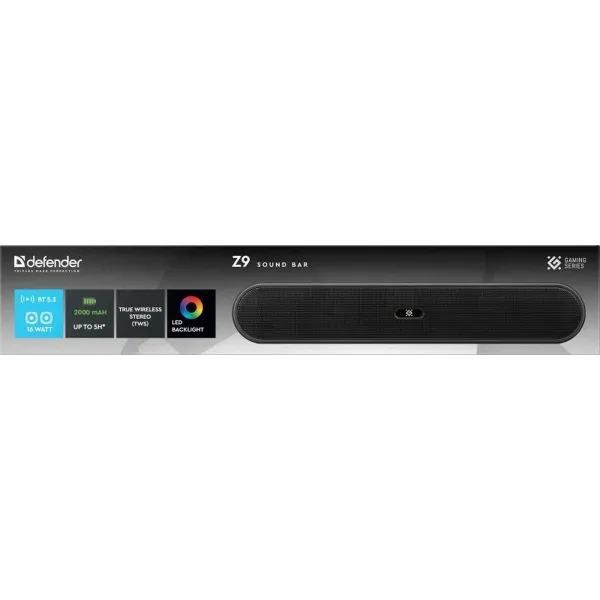 Portable Bluetooth Speakers Defender Z9 Black 16 W