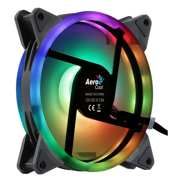 CPU ventiliatorius Aerocool DUO14 1000 rpm (Ø 14 cm) RGB