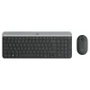Клавиатура и мышь Logitech 920-009190 Чёрный Серый французский AZERTY