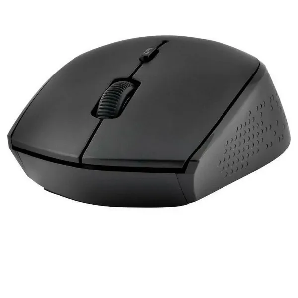 Klaviatūra ir pelė Bluestork Easy Slim AZERTY Juoda Prancūzų