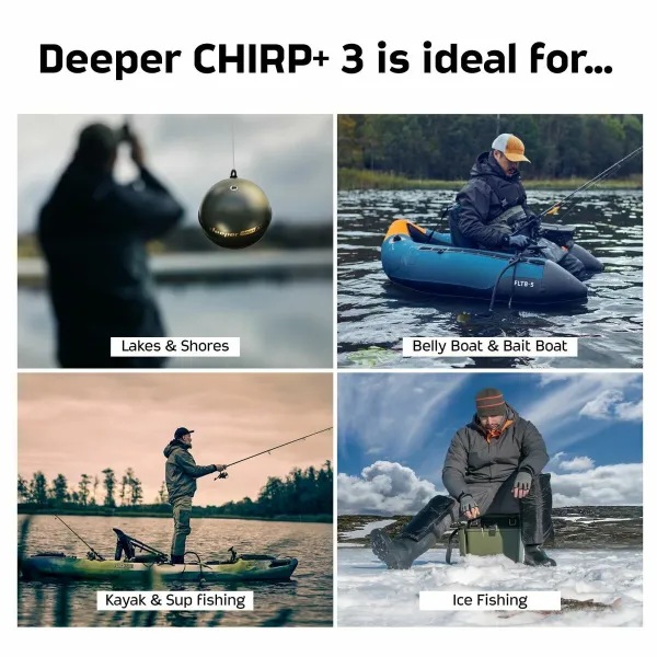 Локатор рыбы Deeper DP6H13S10