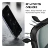 Crong Hybrid Frost MAG Cover - Case with MagSafe for iPhone 16 (Black)