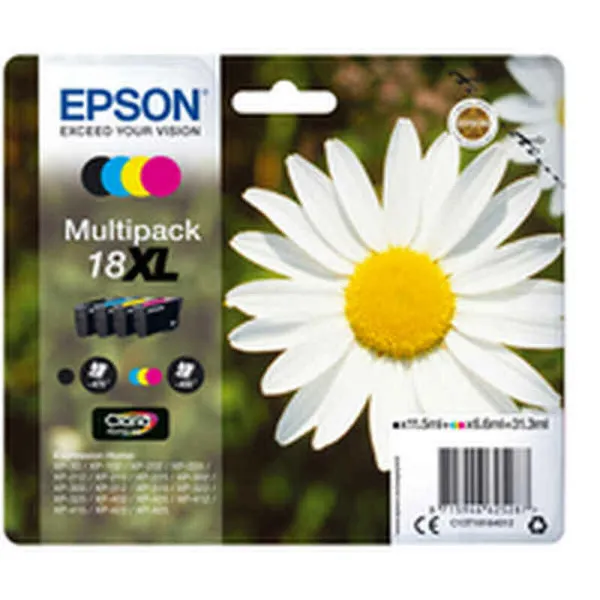 Originaalne Tindikassett Epson 235M271 Must Kollane Fuksiinpunane