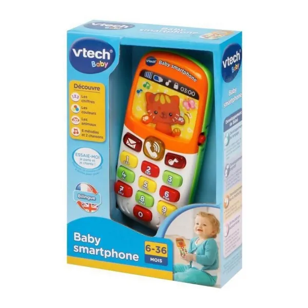 Žaislinis telefonas Vtech Baby Baby Bilingual Smartphone (FR)