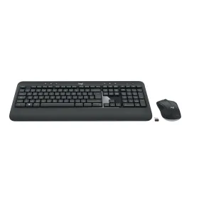 Klaviatuur ja Juhtmevaba Hiir Logitech MK540 Prantsuse Must Must/Valge AZERTY